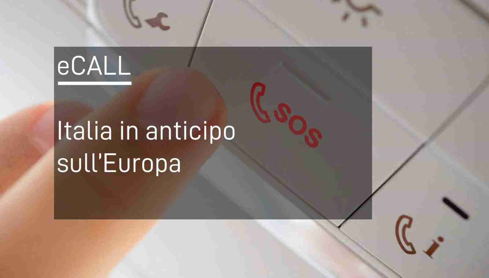 ExecutiveLease il noleggio a lungo termine eCall Italia in anticipo sull'Europa